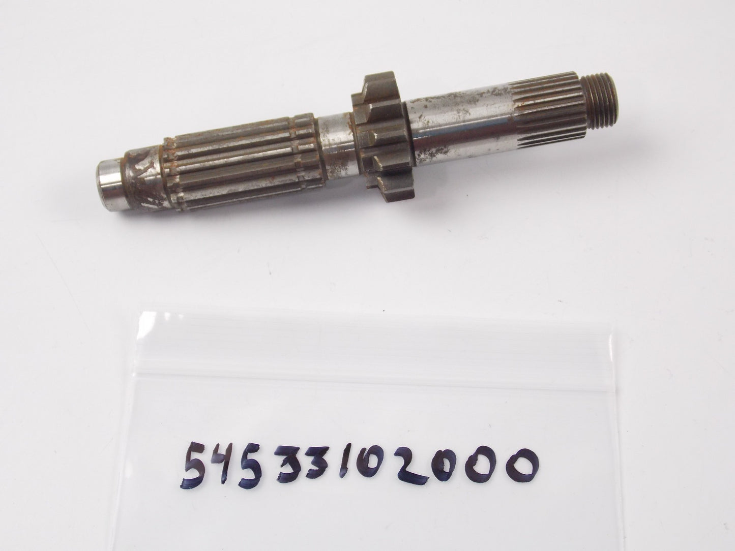 NOS OEM KTM 1988-1989 240/250 END MAINSHAFT ENGINE TYPE 545 54533102000 - MotoRaider