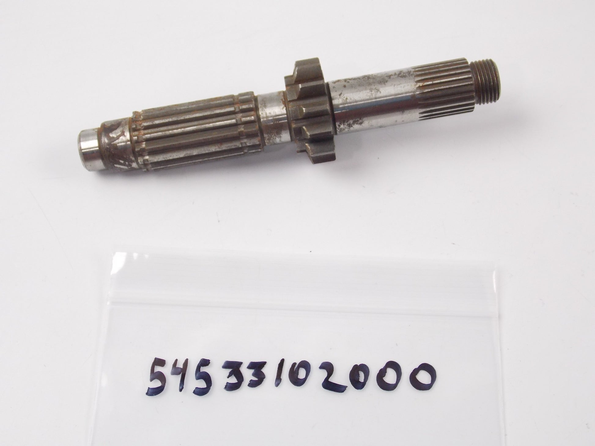NOS OEM KTM 1988-1989 240/250 END MAINSHAFT ENGINE TYPE 545 54533102000 - MotoRaider