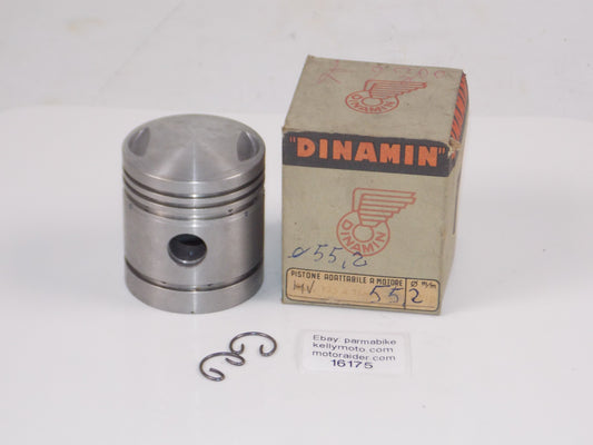 NOS DINAMIN 192 PISTON 55.2 MM MV 125 SPORT 4-STROKE + CIRCLIPS #16175 - MotoRaider