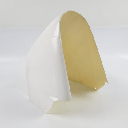 1988 CAGIVA FRECCIA C9 VINTAGE MOTORCYCLE PLASTIC MUD GUARD FRONT FENDER WHITE - MotoRaider