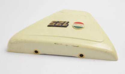 LAVERDA LZ 125 175 RH CHASSIS WHITE IVORY SIDE COVER PANEL 61706048 61 706 048 - MotoRaider