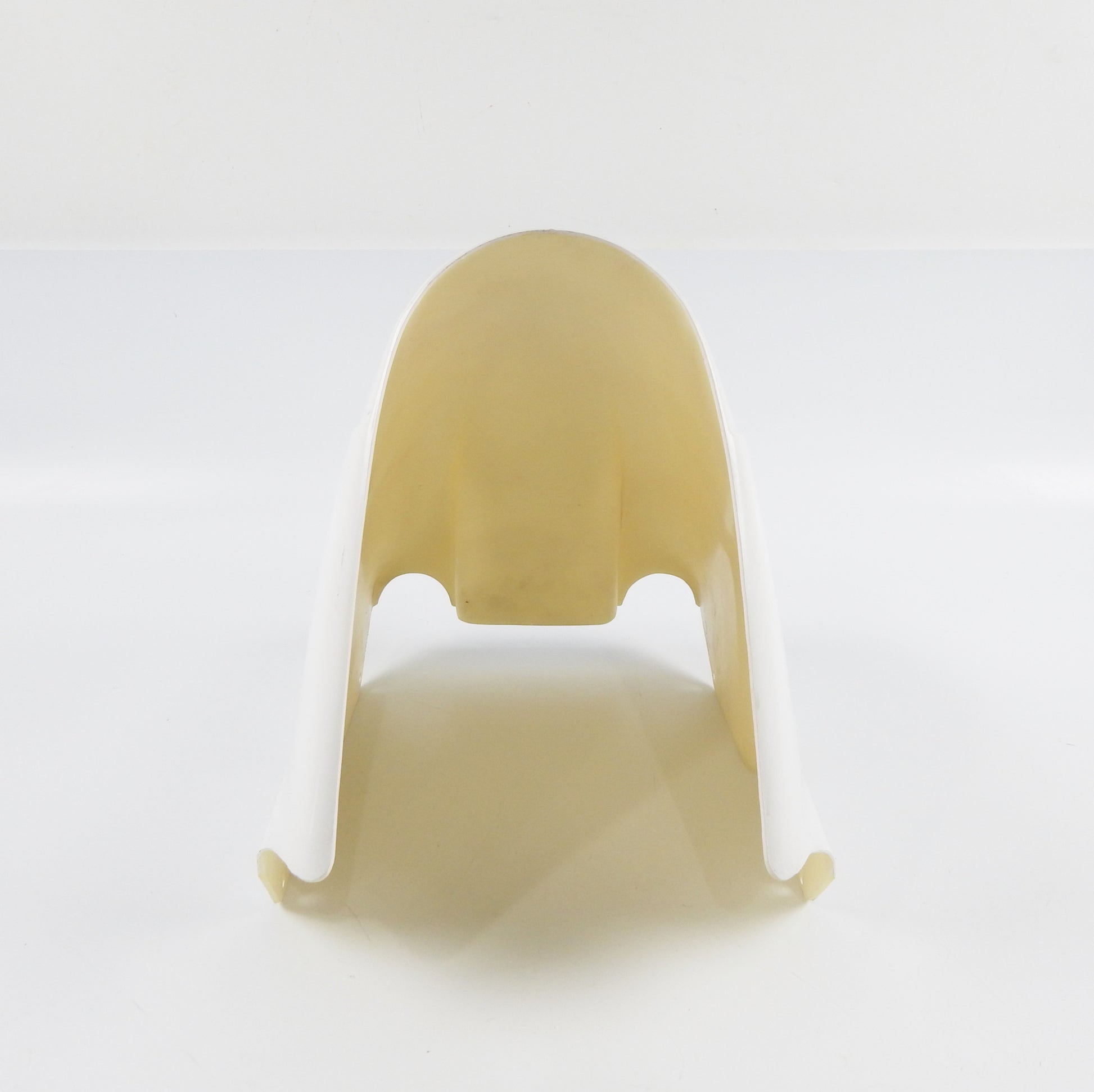 1988 CAGIVA FRECCIA C9 VINTAGE MOTORCYCLE PLASTIC MUD GUARD FRONT FENDER WHITE - MotoRaider