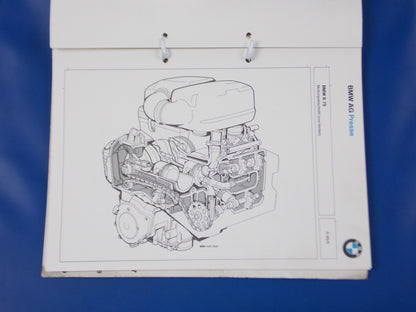 BMW 1986 K75 K100 R65 R80 DEALER SALES PERSON TECHNICAL INFORMATION BOOK ITALIAN - MotoRaider