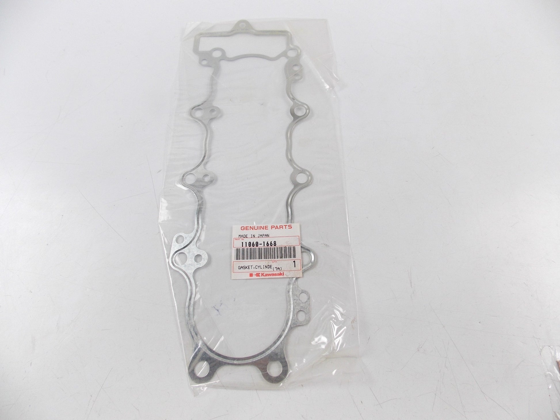 NOS OEM KAWASAKI 1997 ZX600F GASKET CYLINDER BASE 11060-1668 - MotoRaider