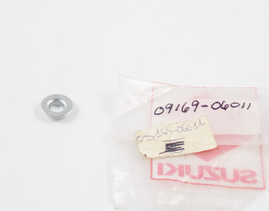 NOS OEM SUZUKI 2001-2005 DR-Z250 | 1983-1999 GP125 LOCK WASHER 09169-06011 - MotoRaider