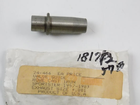 NOS CUSTOM CHROME 1957-1983 SPORTSTER VALVE CAST IRON 24-466 - MotoRaider