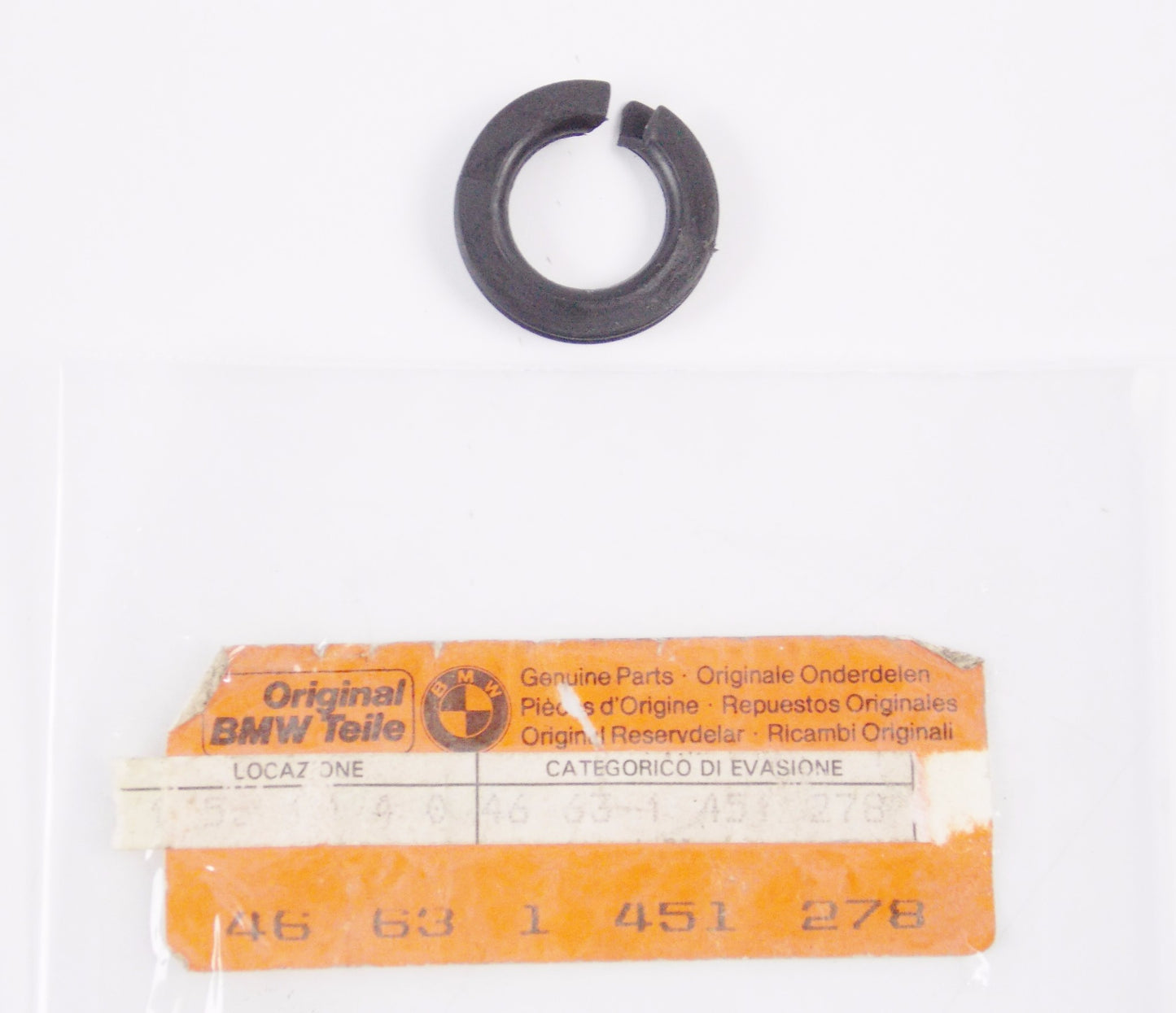 NOS OEM BMW F650 G310/410 HP2/SPORT K1/100/1100 R100 84-2017 INSERT 46631451278 - MotoRaider