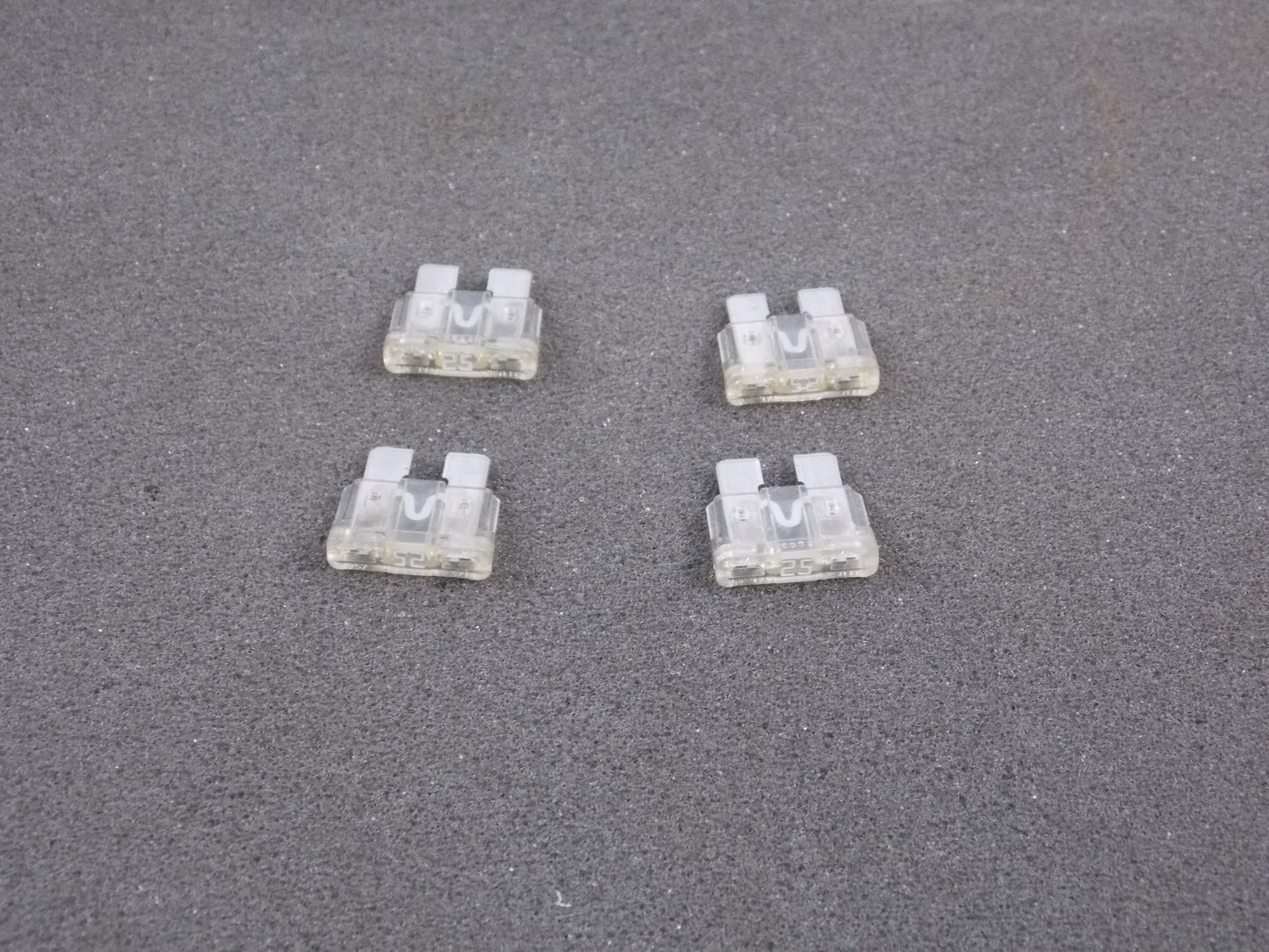 25 Amp BLADE FUSE SET OF 4 - MotoRaider