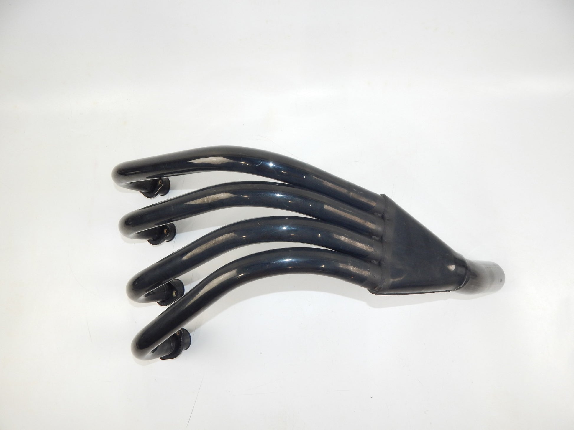 MARVING 4 in 1 BLACK HEADER EXHAUST MUFFLER PIPE SUZUKI ES750 S4048N VINTAGE - MotoRaider