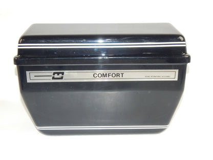 VIGANO COMFORT MOTORCYCLE LUGGAGE CASE SET BLACK VINTAGE GUZZI DUCATI GILERA BMW - MotoRaider