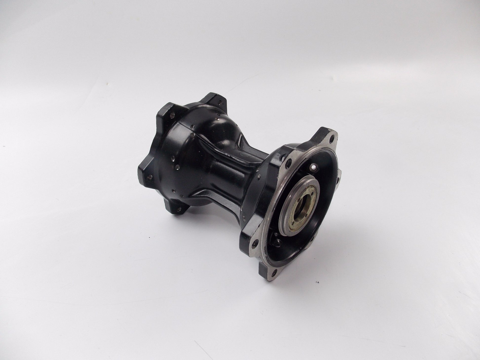 NOS OEM CAGIVA 1988-1989 COCIS 50 1975 COCIS 75 FRONT WHEEL HUB BLACK 800057455 - MotoRaider