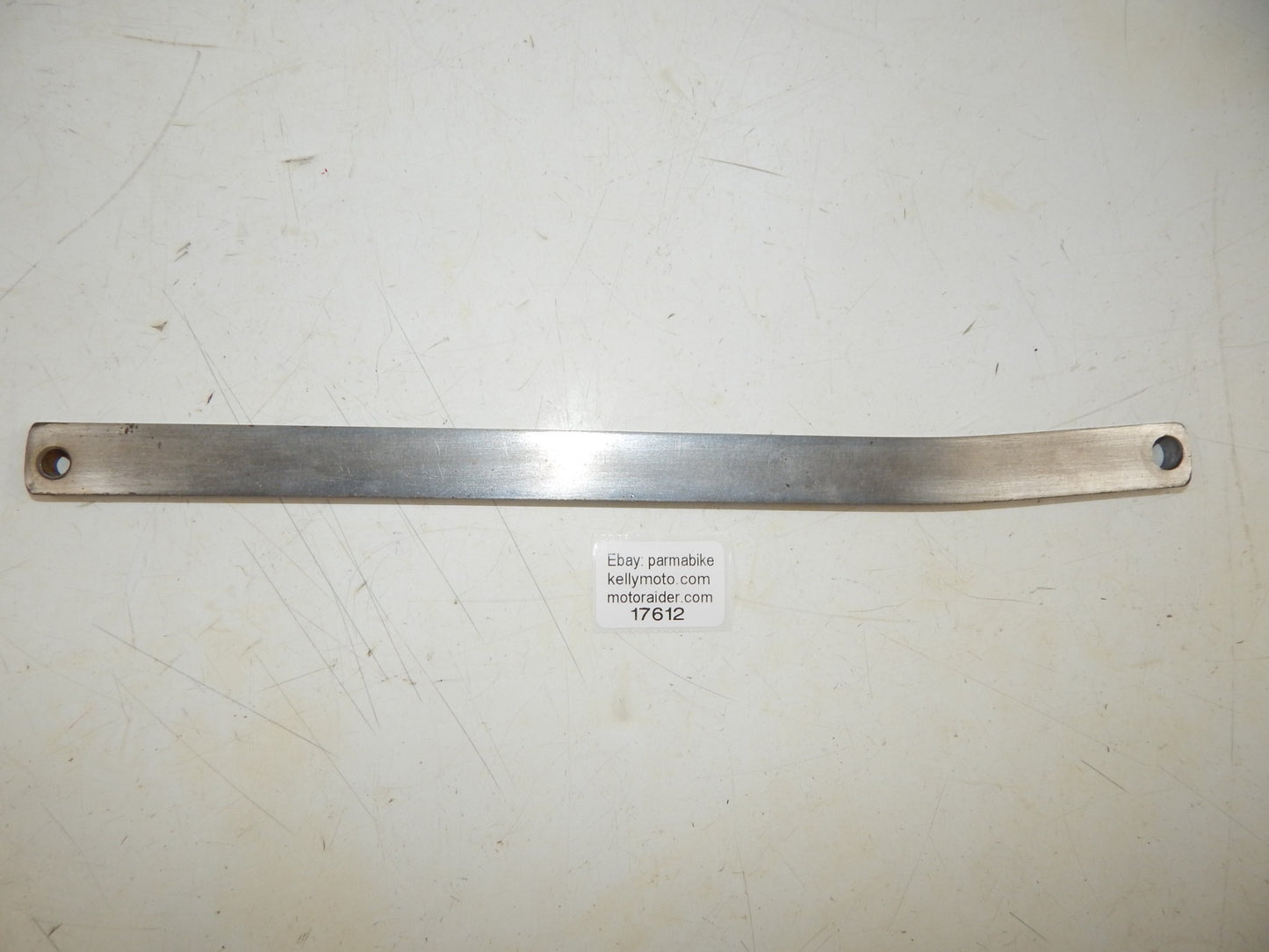 1981 BETA TRAIL 125 FRONT WHEEL BRAKE PLATE ARM STAY ANCHOR VINTAGE ITALY - MotoRaider