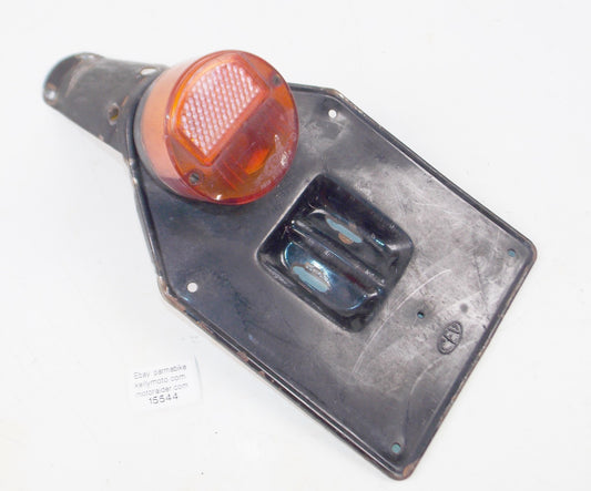 1972 MORINI CORSARO LICENSE PLATE TAIL LIGHT STEEL MOUNT C.E.V - MotoRaider