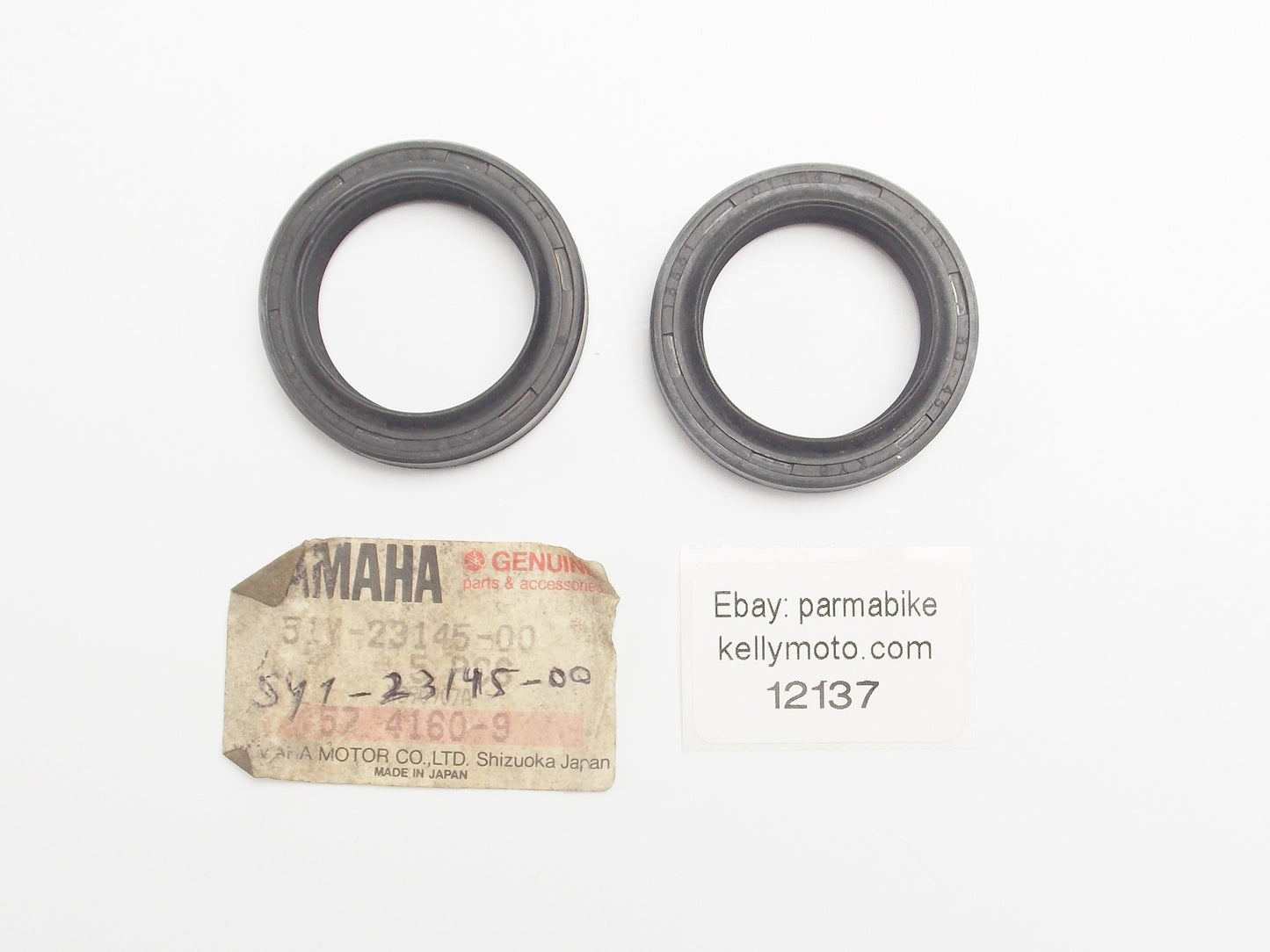 OEM YAMAHA 1982 XT550 OIL SEAL SET 38x50x8 5Y1-23145-00 | 5Y12314500 - MotoRaider