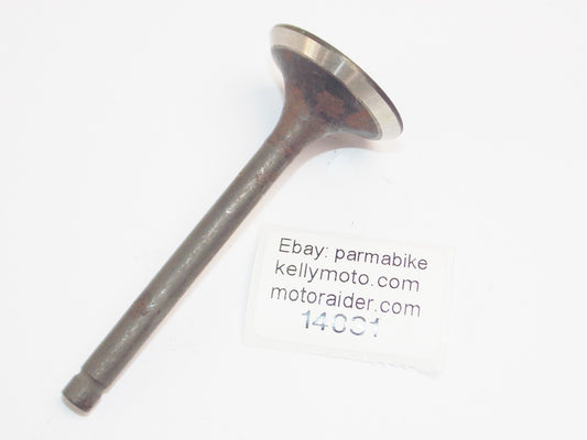 OEM LAVERDA ENGINE EXHAUST INTAKE VALVE STEM D=7mm OVERALL L=86mm HEAD D=34mm - MotoRaider