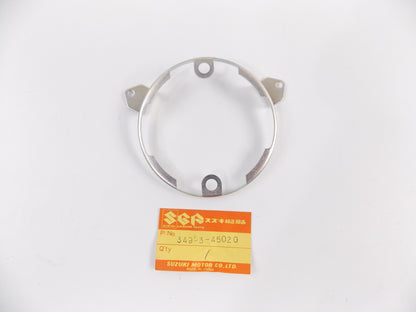 NOS SUZUKI 1979 GS550E 1980-81 GS1000G SPEEDO TACH METER UNDER PLATE 34953-45020 - MotoRaider