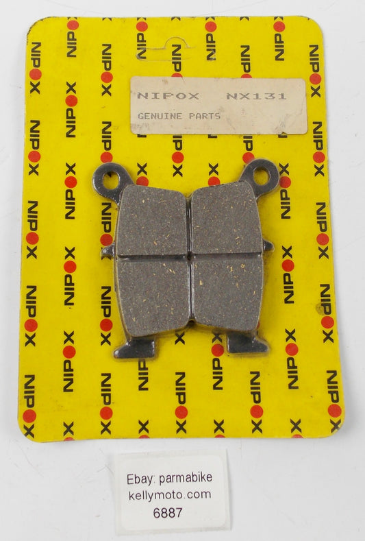 NIPOX NX131 BRAKE PADS SET HONDA SPADARO # 310 - MotoRaider