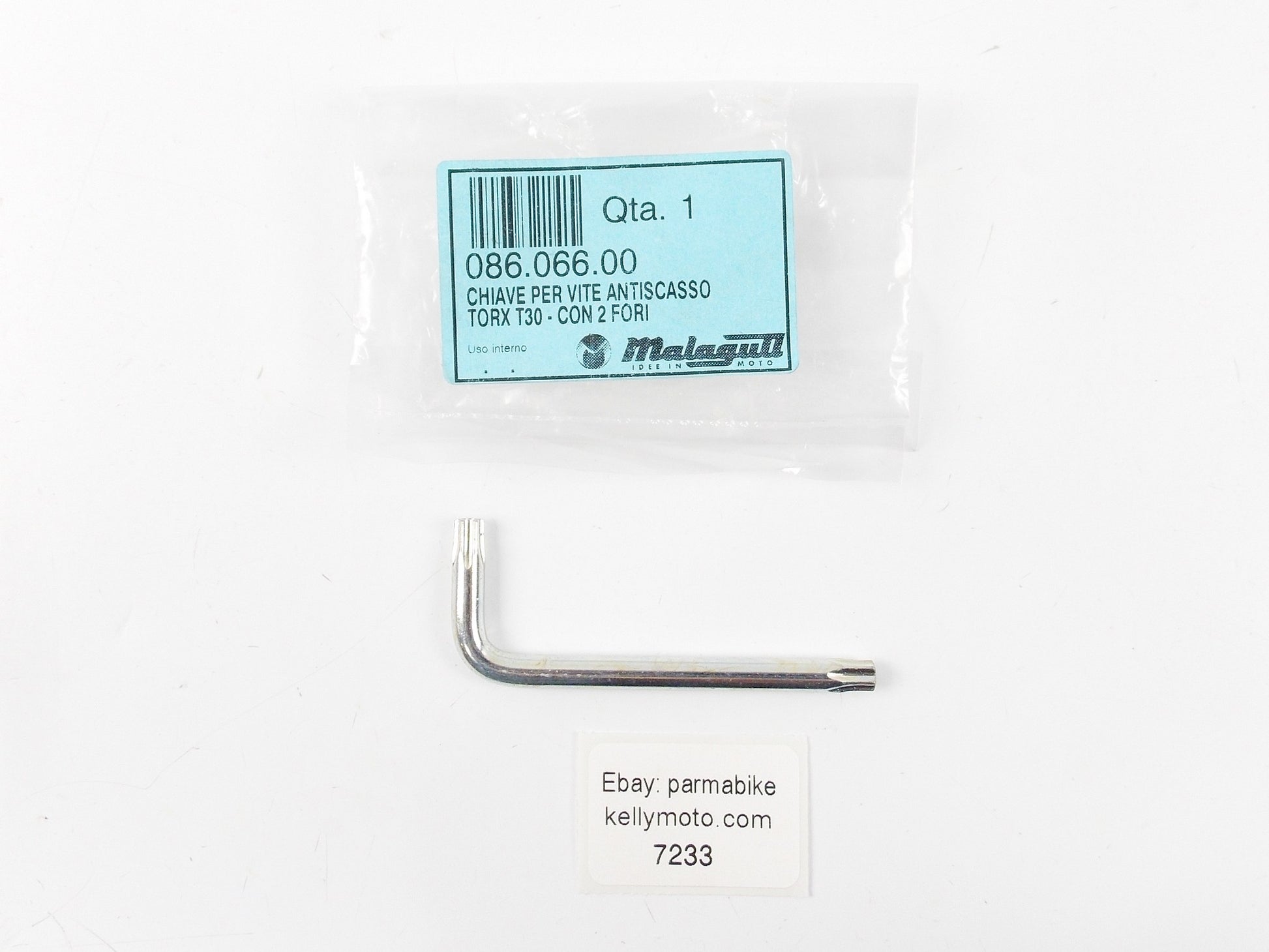 NOS OEM MALAGUTI PASSWORD 250 EURO 2 / 3 ANTI TAMPERING SCREW SPANNER 086.066.00 - MotoRaider