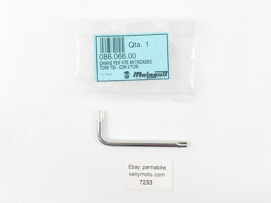 NOS OEM MALAGUTI PASSWORD 250 EURO 2 / 3 ANTI TAMPERING SCREW SPANNER 086.066.00 - MotoRaider
