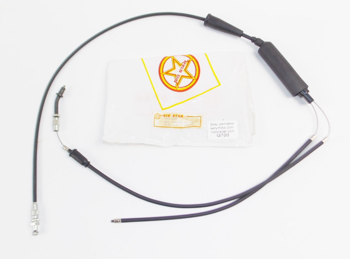 BIG STAR THROTTLE ACCELERATOR CABLE CAGIVA SXT-WSXT ELEF.125-35058 5FC0855 - MotoRaider