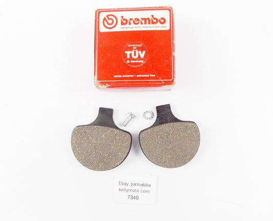 NOS BREMBO FRONT BRAKE PADS HARLEY SOFTAIL CROSS BONES 07.HD06.14 - MotoRaider