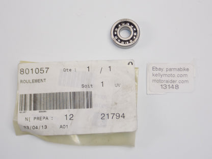 OEM PEUGEOT SCOOTER LXR125 BALL BEARING WATER PUMP 801057 - MotoRaider