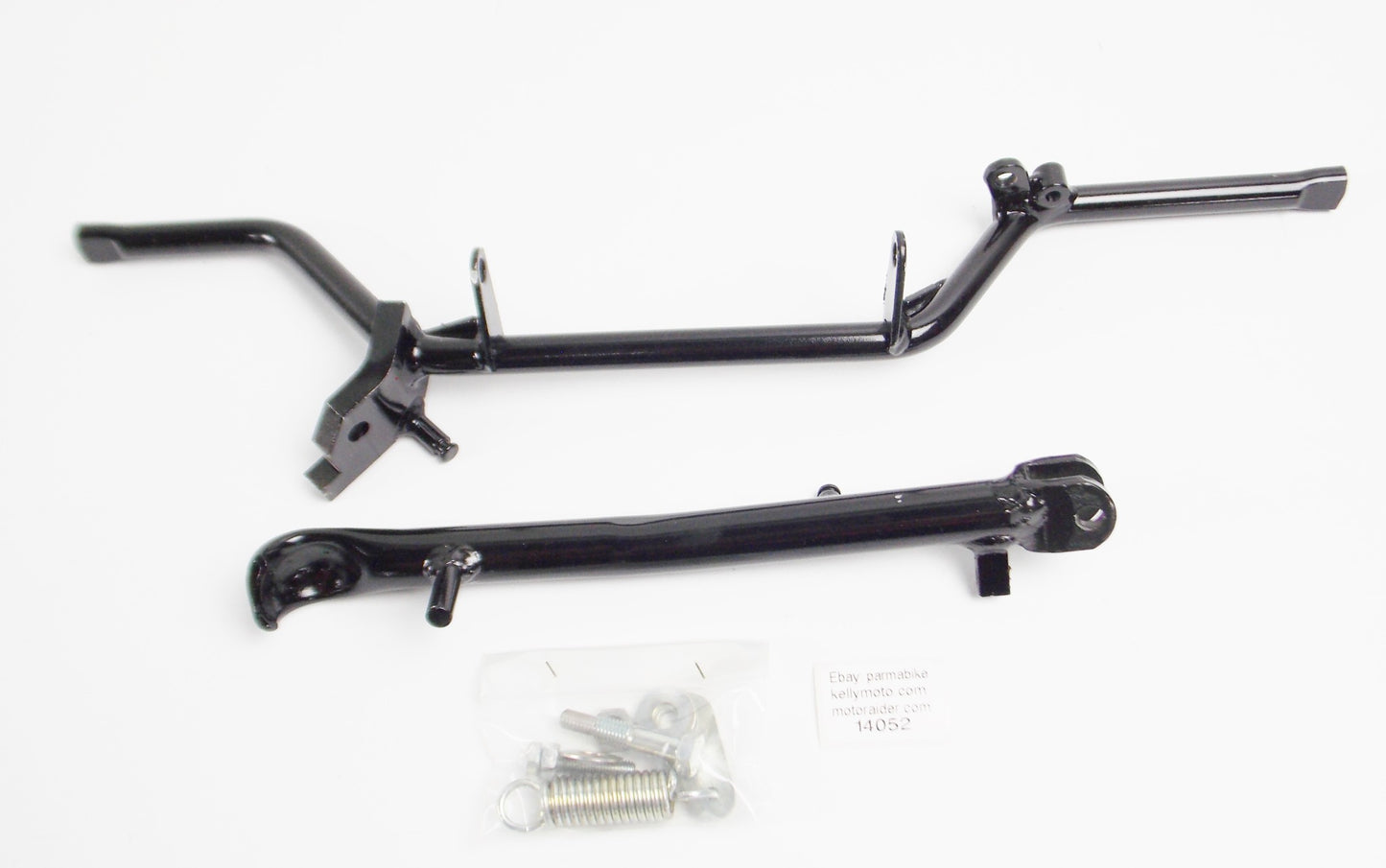 OEM LAVERDA 1984 LB 125 STRADA SPORT CUSTOM FRAME SIDE STAND KICK SET 19000019 - MotoRaider