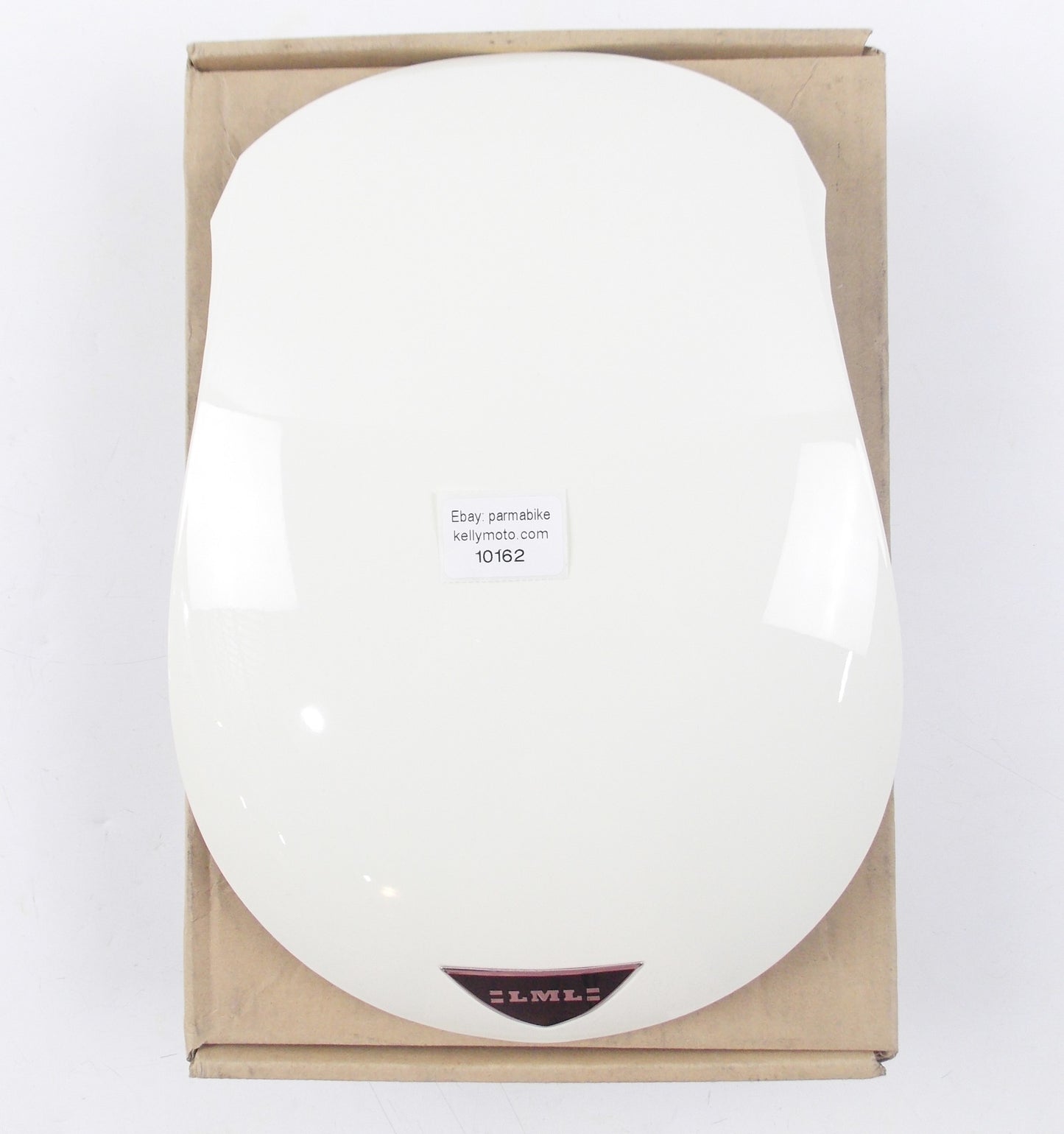 LUGGAGE TOP CASE FUSION-V28 PLATE COVER DELITE IVORY LML PU7759 VESPA STELLA - MotoRaider