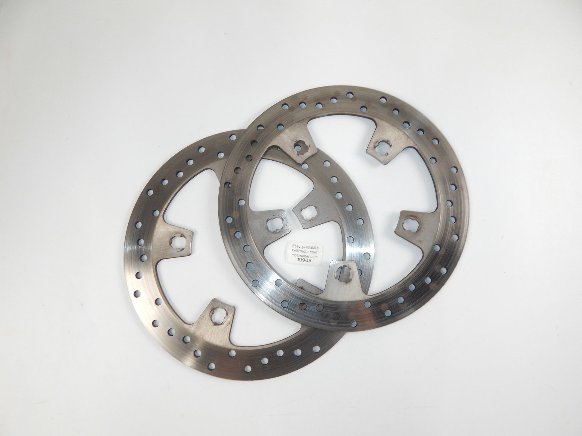 HARLEYN DAVIDSON RIGHT/ LEFT FRONT BRAKE DISC 11 13/16" (300mm) THICKNESS 4.96mm - MotoRaider