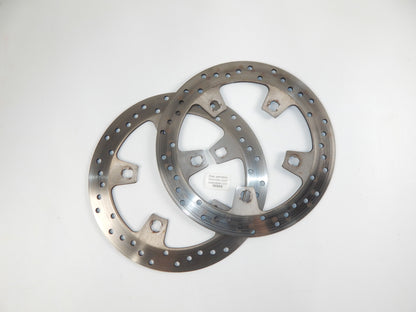HARLEYN DAVIDSON RIGHT/ LEFT FRONT BRAKE DISC 11 13/16" (300mm) THICKNESS 4.96mm - MotoRaider