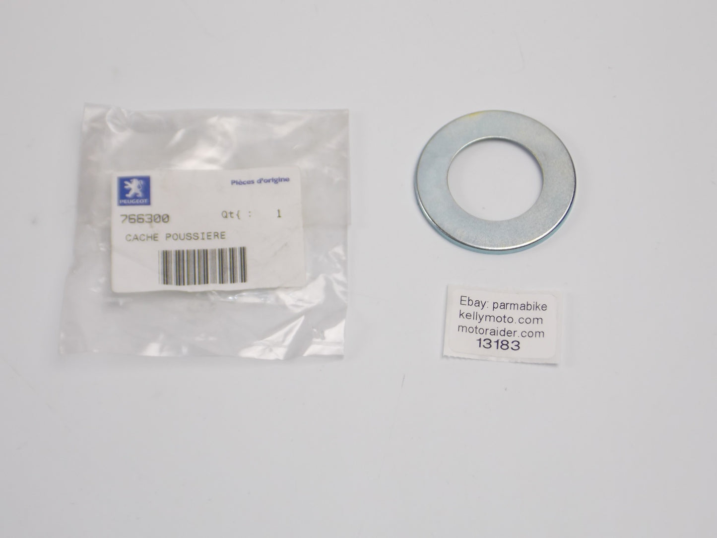 OEM PEUGEOT 2011 SAT125 DUST PROTECTOR 766300 FRONT FORK STEERING WASHER SEAL - MotoRaider