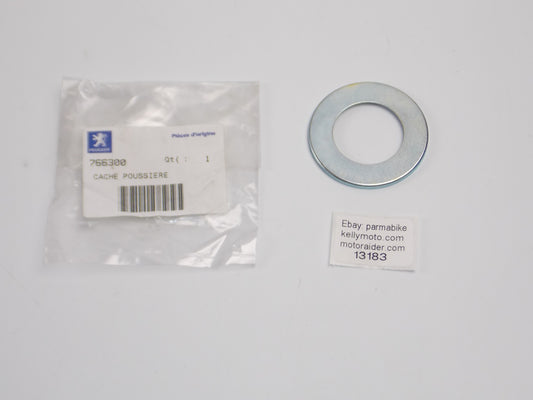 OEM PEUGEOT 2011 SAT125 DUST PROTECTOR 766300 FRONT FORK STEERING WASHER SEAL - MotoRaider