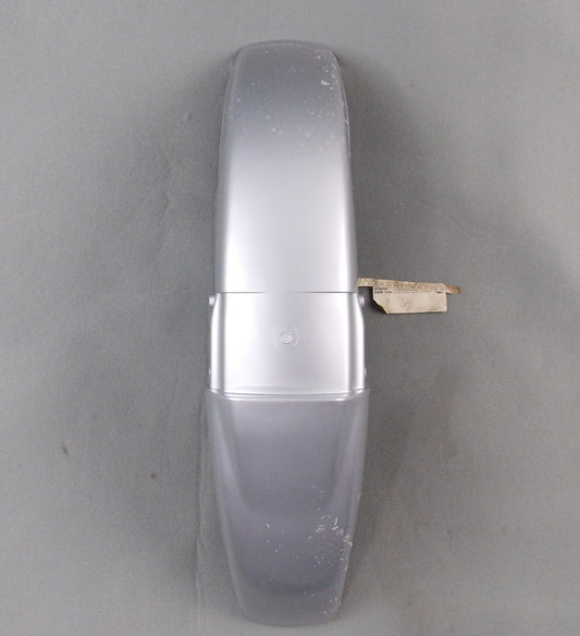 NOS BMW 1986-87 R65 1985-88 R80 MUDGUARD FRONT FENDER POLARIS SILVER 46611455554 - MotoRaider