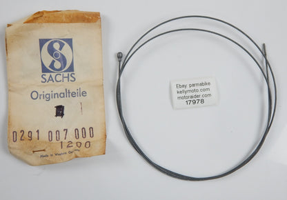 SACHS 50 100 125 1001/5A 1251/6D & 50S CLUTCH CABLE HERCULES DKW 0291-007-000 - MotoRaider