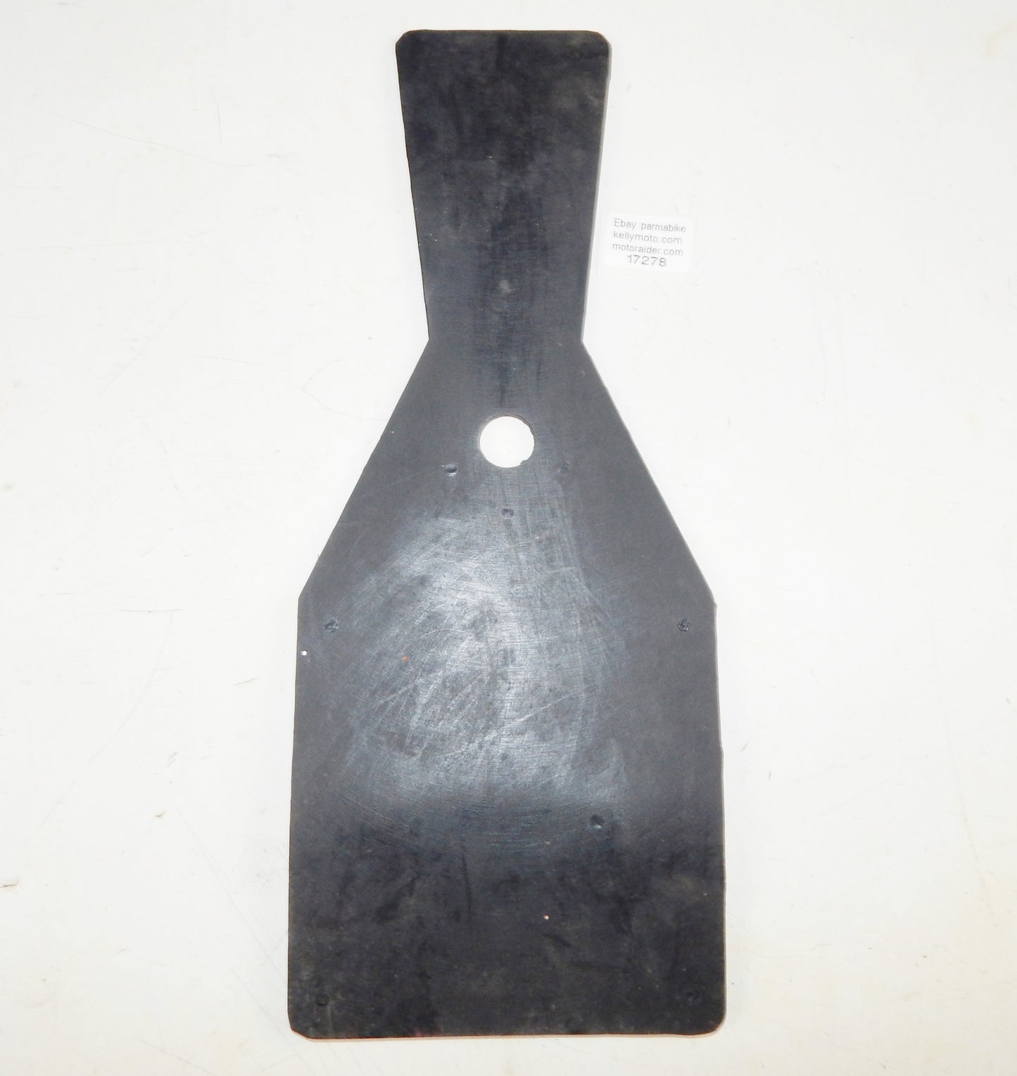 1970's VINTAGE RUBBER ITALY LICENSE PLATE TAIL LIGHT MOUNT 165x165mm GILERA RUMI - MotoRaider