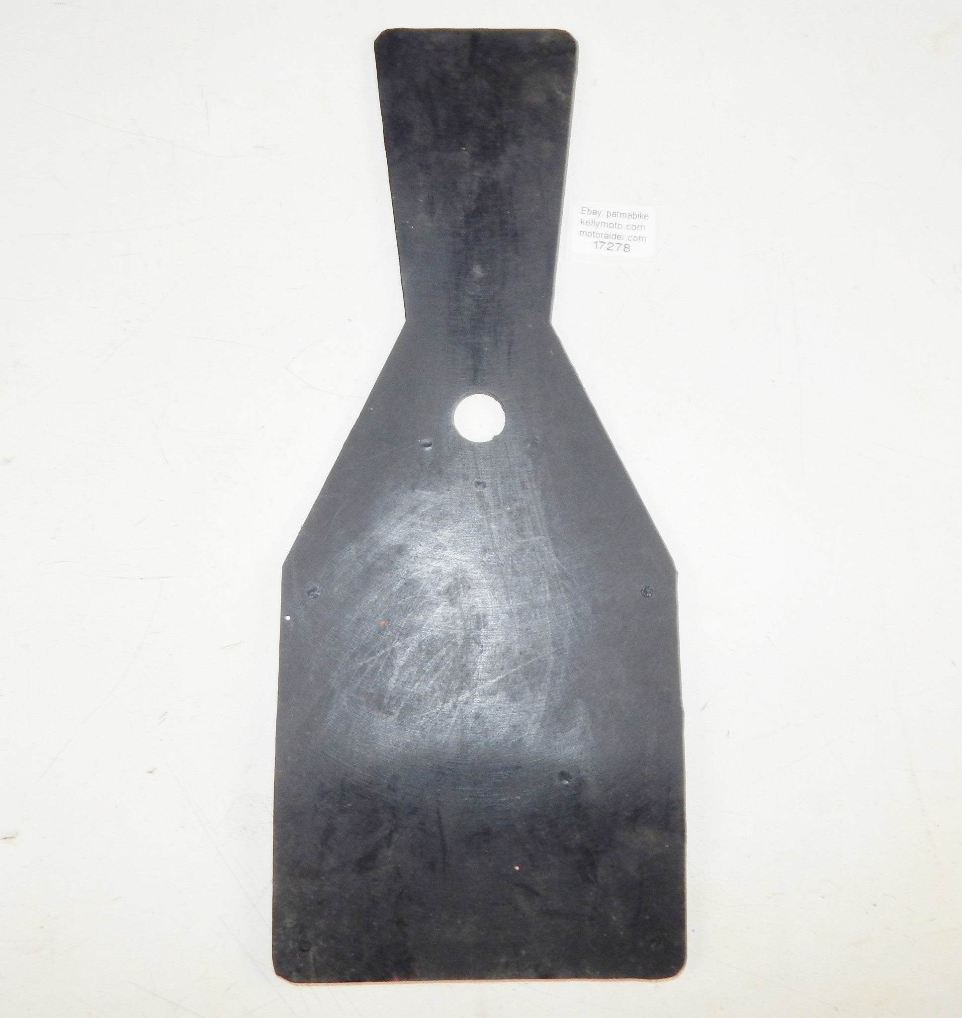 1970's VINTAGE RUBBER ITALY LICENSE PLATE TAIL LIGHT MOUNT 165x165mm GILERA RUMI - MotoRaider