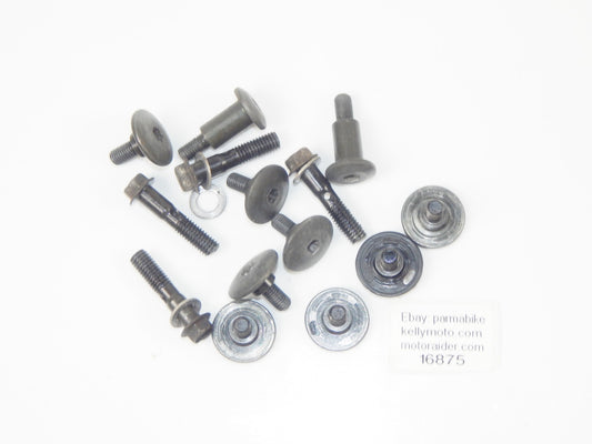 1986 SUZUKI GSXR 750 MOTOR ENGINE CYLINDER HEAD VALVE COVER BOLTS VINTAGE - MotoRaider