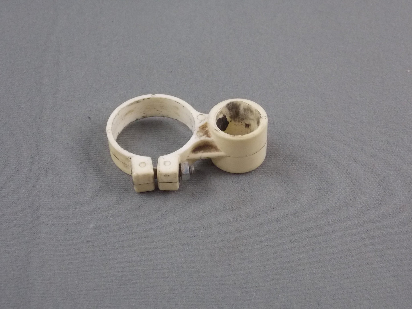1982 HUSQVARNA 510 TE FRONT FORK TUBE BRAKE CABLE HOLDERS - MotoRaider