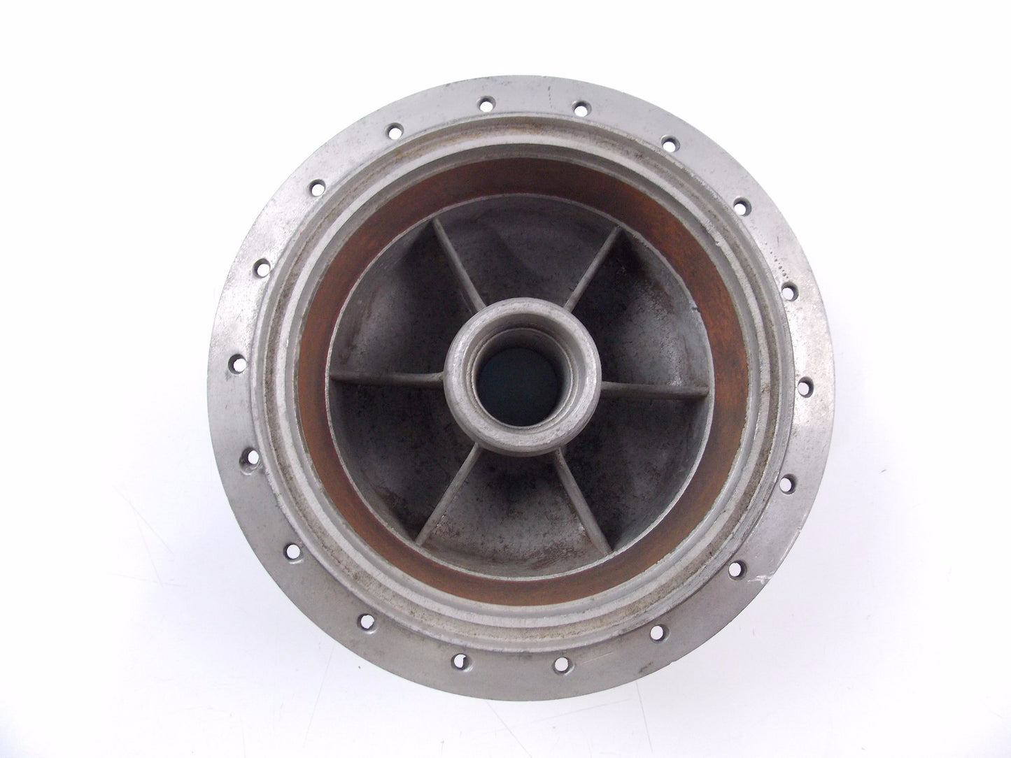 NOS OEM CAGIVA HARLEY AMF 1975 SXT 125 FRONT WHEEL HUB 138 mm 800018339 - MotoRaider