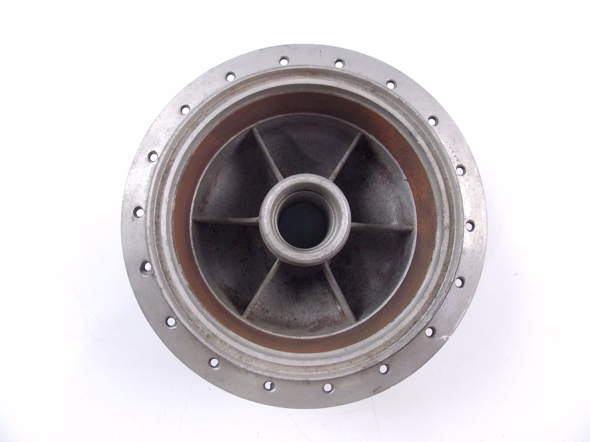 NOS OEM CAGIVA HARLEY AMF 1975 SXT 125 FRONT WHEEL HUB 138 mm 800018339 - MotoRaider