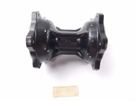NOS OEM CAGIVA 1988-1989 COCIS 50 1975 COCIS 75 FRONT WHEEL HUB BLACK 800057455 - MotoRaider