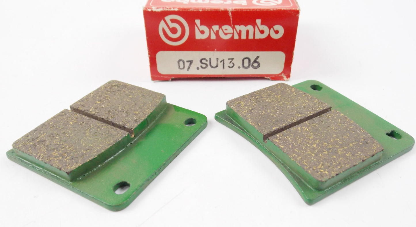 NOS BREMBO REAR WHEEL BRAKE PADS 07.SU13.06 400 600 GSX 1400 GV 800 VX - MotoRaider