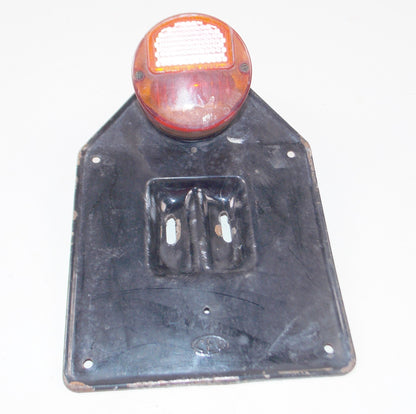 1972 MORINI CORSARO LICENSE PLATE TAIL LIGHT STEEL MOUNT C.E.V - MotoRaider