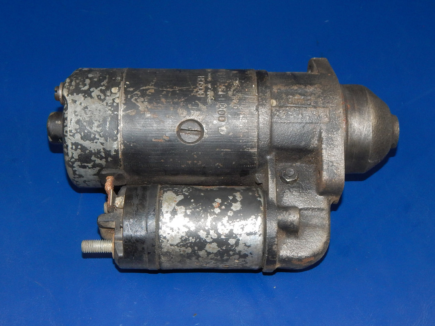 1981 MOTO GUZZI MONZA V50 ENGINE STARTER MOTOR BOSCH 0001157016 12V VINTAGE - MotoRaider