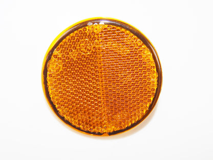 REFLECTOR LIGHTS AMBER 37.455 TRI.OM 22.0037 D=55mm VINTAGE CAGIVA DUCATI GILERA - MotoRaider