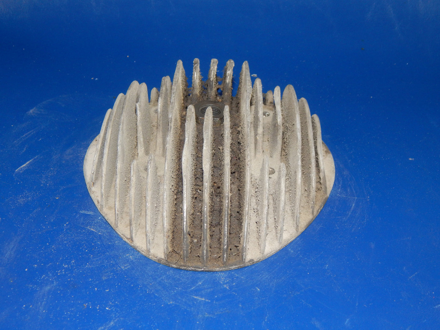 VINTAGE BIANCHI MOTORCYCLE CYLINDER HEAD DOME D=55mm ENGINE MOTOR  ITALY - MotoRaider