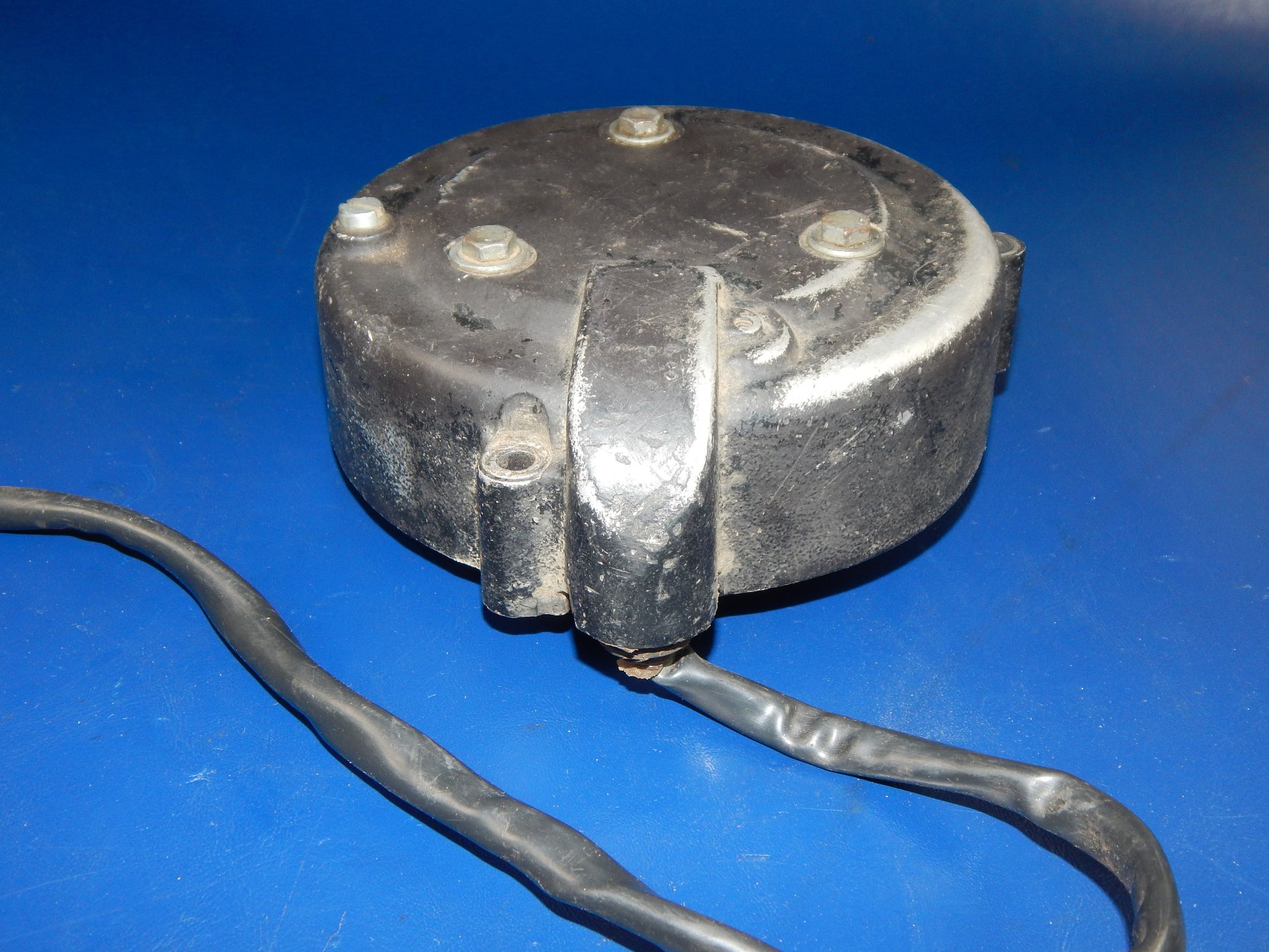 1988 HUSQVARNA TE 510 AMAL SEM IGNITION COVER FLYWHEEL MAGNETO STATOR VINTAGE - MotoRaider