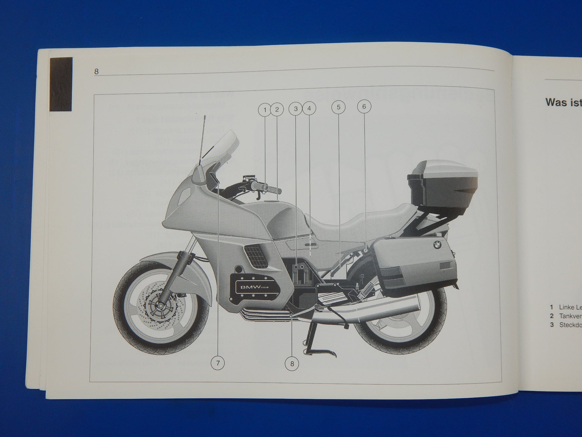 OEM BMW 1989 K1100LT 1992 K1100RS USER MAINTENANCE OWNER MANUAL BOOK 01409799390 - MotoRaider
