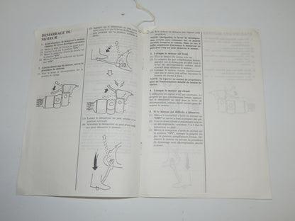 1990 SUZUKI DR650-R USER OWNER MANUAL BOOK 99011-14A26-022 MULTI LANGUAGE - MotoRaider