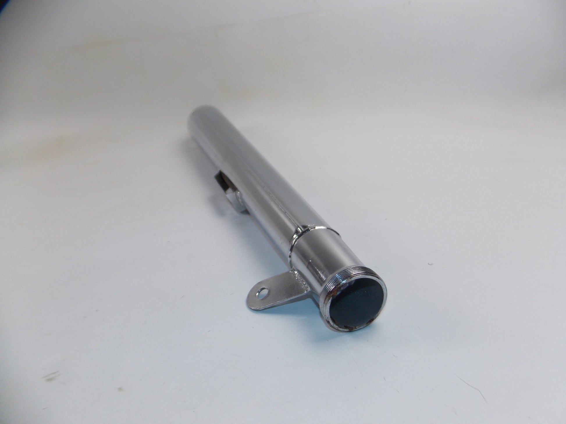 NOS MECADAPO 01/22 YAMAHA XS500 CHROME EXHAUST MUFFLER PIPE - MotoRaider